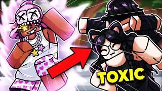 Toxic 100K+ KIlls EGIRL Gets Humbled..  | The Strongest Battlegrounds