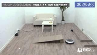 Робот-пылесос Rowenta Extrem´Air Motion тест препятствия