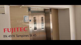 Blk 497K Tampines CP - New Fujitec lift