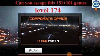 Can you escape this 151+101 games level 174 - IT HUB PART 4 - Complete Game