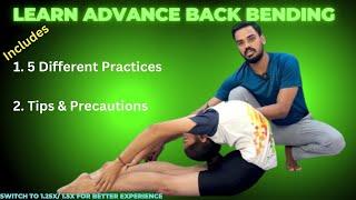 How to Achieve Advance Back Bending/ Spine Flexibility/ Advance Back Flexibility/ Full Backward Bend