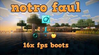 el mejor texture pack bedwars pvp notro faul 16x fps boots