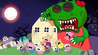 Peppa Zombie Apocalypse, Peppa pig Zombies At School ?? | Peppa Pig Funny Animation