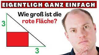 Mit Schulmathe einfach lösbar: Siehst du wie?