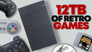 Kinhank Super Game 12TB HDD: The Ultimate Retro Gaming Collection (Retrobat, Hyperspin & More)