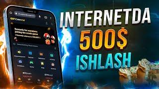 Internetda har kuni 500$ ishlash || Internetda pul ishlash 2023