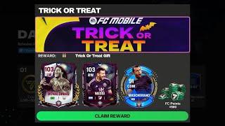 103 Messi!! 103 Ronaldinho!! 500 Fc Points!! Trick & Treat Promo Gift | Fc Mobile