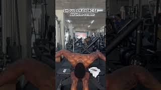 Shoulder exercise all three corners #bodybuilding #motivation