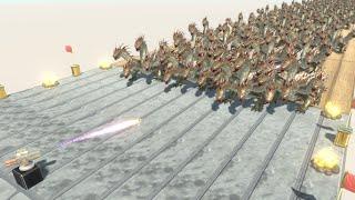 Weapon 3 vs 100 Fantasy Army ARBS Animal Revolt Battle Simulator