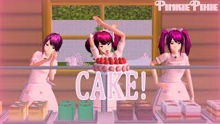 CAKE! (Sakura School Simulator) Music Video | Pinkie Pixie (13+)