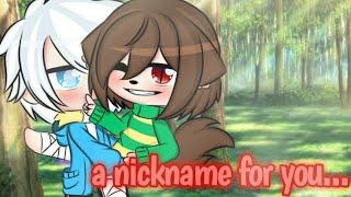 •| a nickname for you... {Chara x Sans} (02 // 02) |•