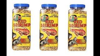 Zoo Med Sun Dried Large Red Shrimp Fish Food Review