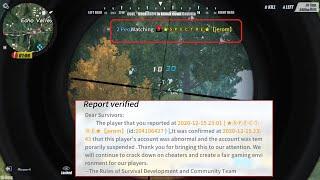 RULES OF SURVIVAL "(HACKER BANNED)" CAUGHT ON LIVESTREAM