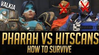 Quick Guide: How to play Pharah vs Hitscans || Valkia