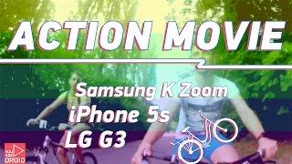 ACTION MOVIE на LG G3, Galaxy K Zoom и iPhone 5s | UADROID