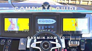 How To Use A Garmin GPS / Chartplotter *BOAT GPS*