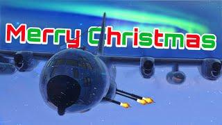 Delivering Christmas Presents in The New Titan AC-130 Gunship - GTA Online