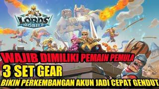 F2P GEAR NEW PLAYERS MUST HAVE - Lords Mobile