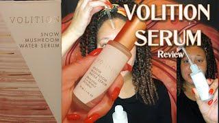 VOLITION Snow Mushroom Water Serum Review Euniycemari