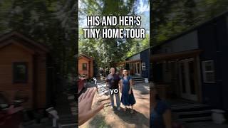 His and hers tiny homes tour