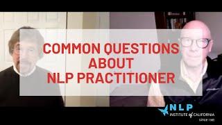 Learning NLP:  Common Questions about the NLP Practitioner Certification Training?