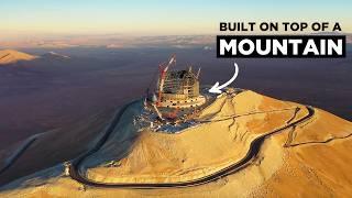 Europe Levelled a Mountain to Build a $1BN Telescope