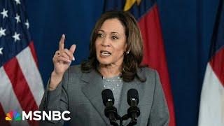 WATCH: Vice President Harris speaks in key state as Biden vows to stay in