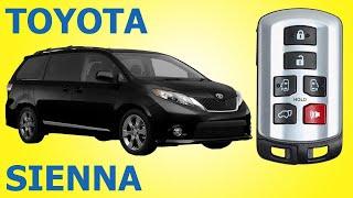 Тойота Сиенна изготовление дубликата чип ключа зажигания  в Минске Toyota Sienna key programming