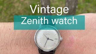 Vintage Zenith Men's Watch Stainless Steel 33mm 2532