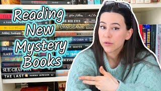 One Week, One Shelf Reading Vlog || Mystery Thriller Books