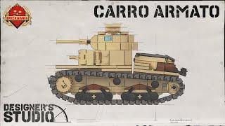 Carro Armato M13/40 - Custom Lego - In The Designer’s Studio