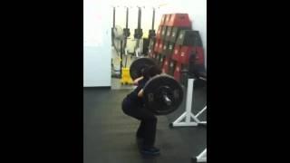 Lorena's 123lb back squat