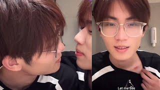 [BL\ENG SUB] ️🫣Xiao jiang can't control himself & Hickey BL couple || JiangHu gay couple #bl #kiss