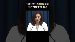 소비쿠폰, 채무조정까지! 이재명 정부 추경 분석!