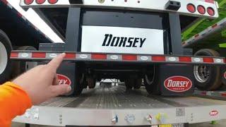 #752 Finishing Touches on the New Dorsey Trailer The Life of an Owner Operator Flatbed Truck Driver