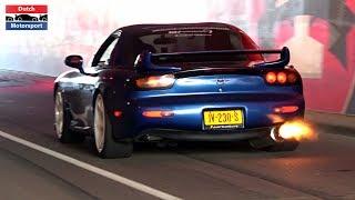 Mazda RX7 Compilation 2019 - Turbo Rotary Sounds!