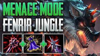 THIS GOD IS A MENACE! Fenrir Jungle Gameplay (SMITE Ranked Conquest)