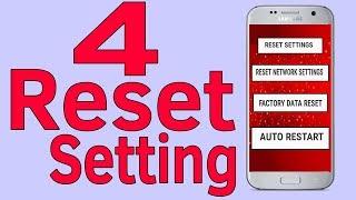 Reset : How To Reset | How to reset Android - Helping Mind