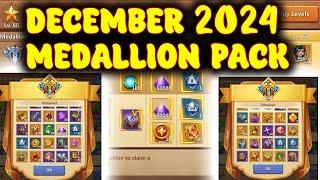 DECEMBER 2024 MEDALLION PACK | CASTLE CLASH