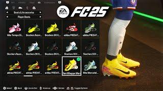 EA SPORTS FC 25: ALL BOOTS IN THE GAME (NIKE, ADIDAS, PUMA, NB & UA)