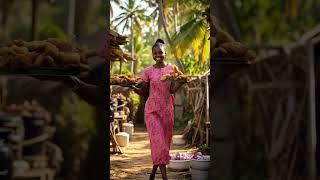 Party Morning: Homemade Fried Chicken Served with a Smile! | Simple African Village