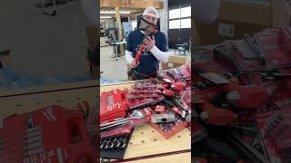 Getting started on setting up the automotive corner of my shop with ​⁠@MilwaukeeTool #workshop