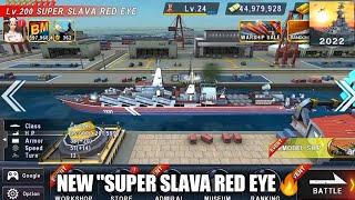 WARSHIP BATTLE - New SUPER SLAVA RED EYE CRUISER In Action