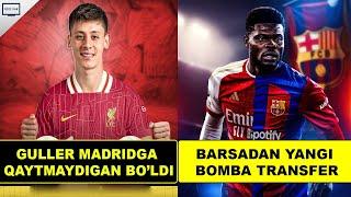 ARDA GULLER MADRIDGA QAYTMAYDIGAN BO'LDI, BARSADAN YANGI BOMBA TRANSFER, RONALDODAN SUPER REKORD VA