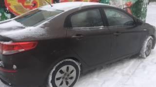 Снятие задней полки Kia Rio