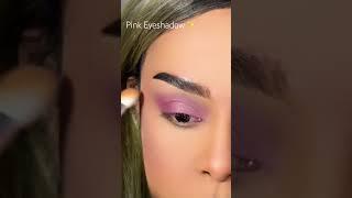 Pink eyeshadow tutorial for beginners #eyemakeuptutorial #eyeshadowtutorial #eyemakeupshorts