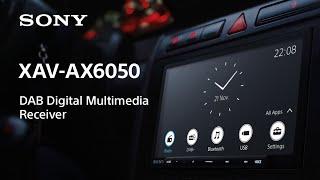 Sony XAV-AX6050 DAB Digital Multimedia Car Receiver | Official Video