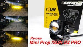 Review Mini Projie / Led Laser D2 Pro ISUN MPD2 20W