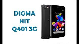 Обзор бюджетного смартфона DIGMA HIT Q401 3G