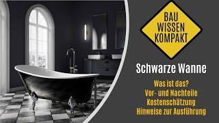 Schwarze Wanne - Was ist das? / Vor- und Nachteile / Kostenschätzung / Ausführung - KOMPAKT ERKLÄRT